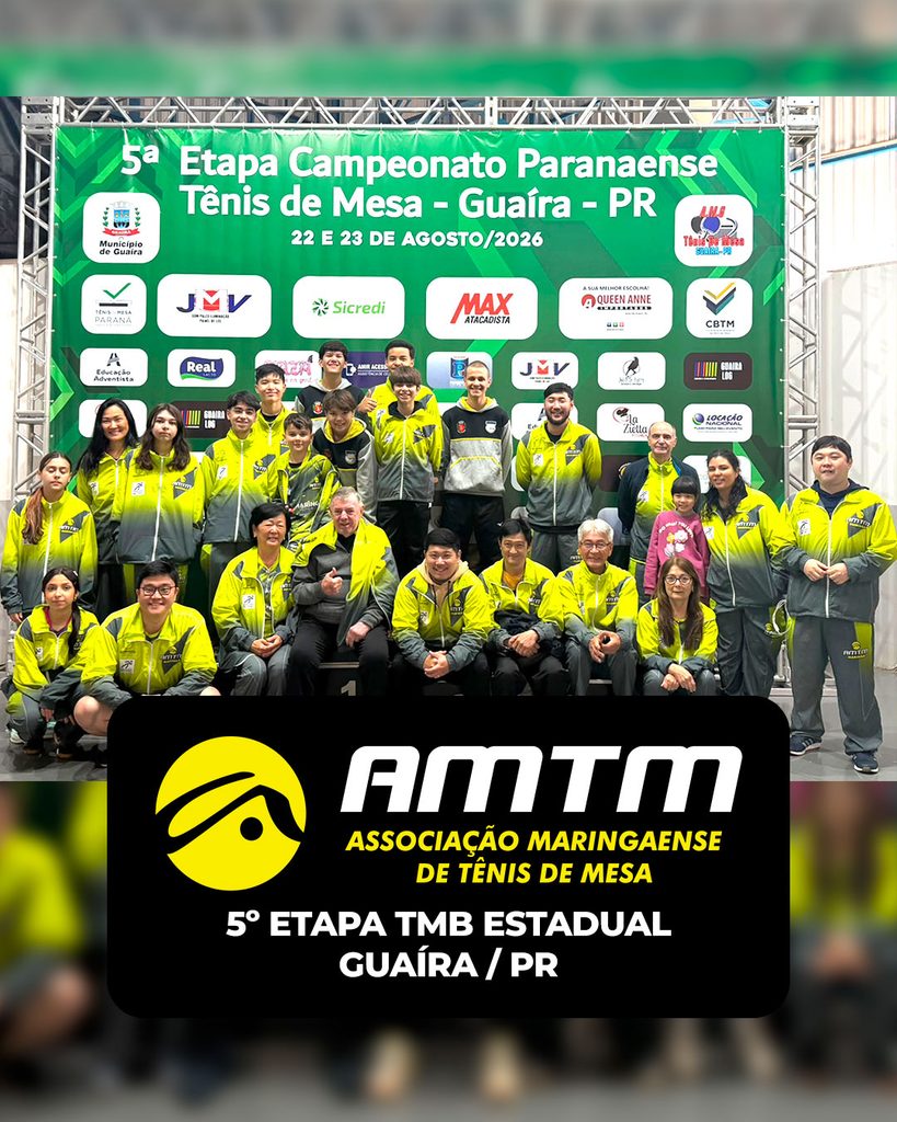 TMB Estadual – 5ª Etapa 2026 em Guaíra / PR
